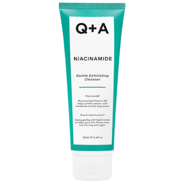 Q+A Niacinamide Gentle Exfoliating Cleanser - 125ml image 1