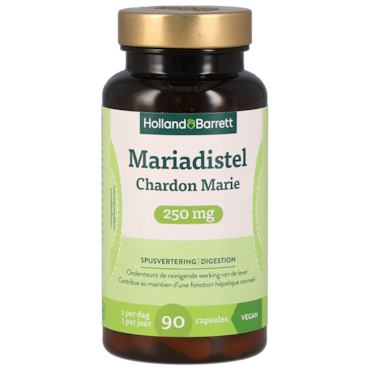 Holland & Barrett Chardon Marie 250 mg - 90 capsules image 1