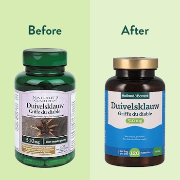 Holland & Barrett Duivelsklauw 510 mg - 120 Capsules image 4