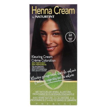 Naturtint Henna Cream 1.0 Zwart - 110ml image 1
