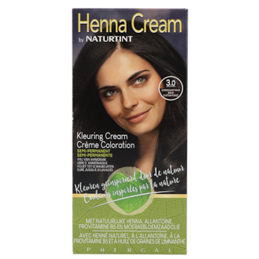 Naturtint Henna Cream 3.0 Donker Bruin - 110ml image 1