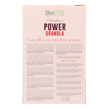 Biotona Power Granola Boost Bio - 250g image 2