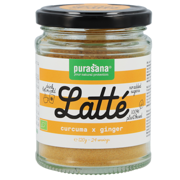 Purasana Latte Curcuma x Ginger - 120g image 1