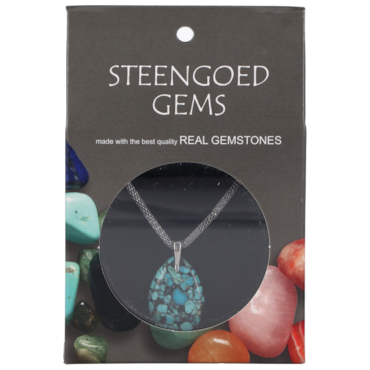 Steengoed Gemstone Hanger Turquoise image 1