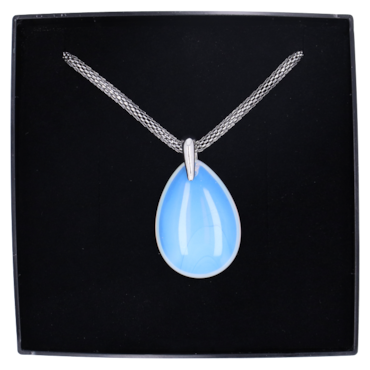 Steengoed Gemstone Hanger Opaal glas image 2