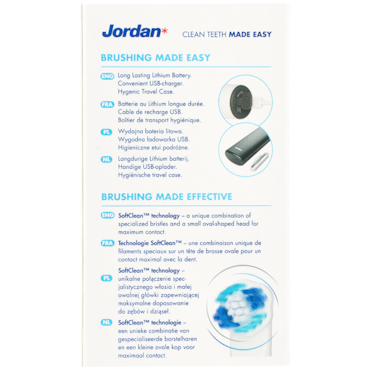 Jordan Elektrische Tandenborstel - Zwart image 2