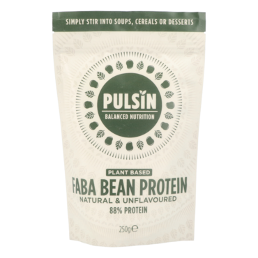 Pulsin Faba Bean Protein Natural - 250g image 1