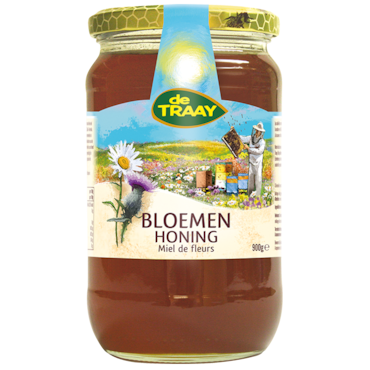 De Traay Imkerij Bloemenhoning Vloeibaar - 900g