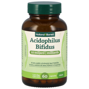 Holland & Barrett Acidophilus Bifidus 10 mill - 60 capsules image 1