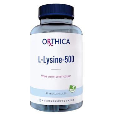 Orthica L-Lysine 500 - 90 capsules image 1