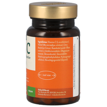 Holland & Barrett Vitamine C met Rozenbottel 500mg - 60 tabletten image 2