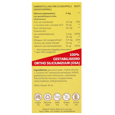 Vedax Silidyn Silicium Druppels - 30ml image 3
