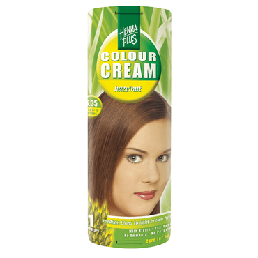 Hennaplus Colour Cream 6.35 Hazelnut - 60ml