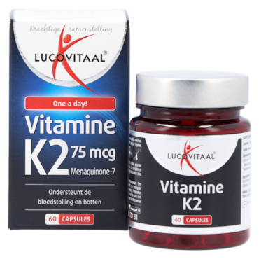 Lucovitaal Vitamine K2 75mcg (60 capsules) image 2