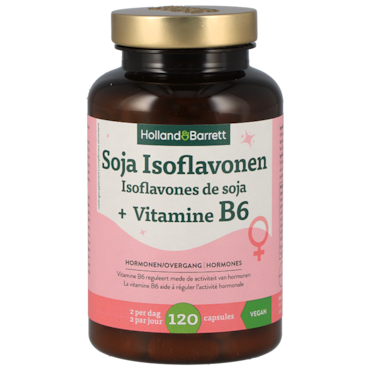 Holland & Barrett Soja Isoflavonen + Vitamine B6 - 120 capsules image 1