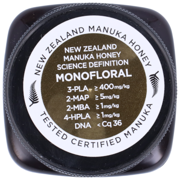 Manuka Bay Honey Manuka Honing Monofloral 340 MGO - 250g image 2