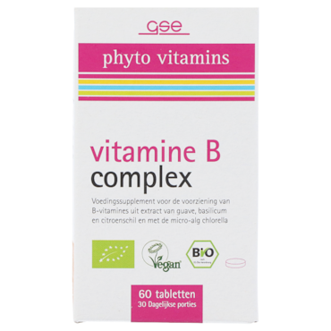 GSE phyto vitamines Vitamine B Complex (60 tabletten) image 1