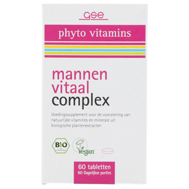 GSE Mannen Vitaal Complex (60 tabletten) image 1