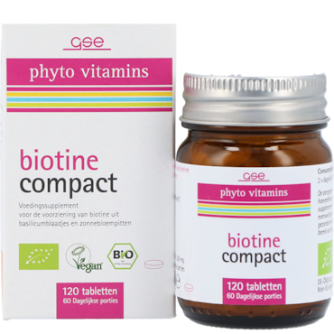GSE phyto vitamins biotine compact (120 tabletten) image 2