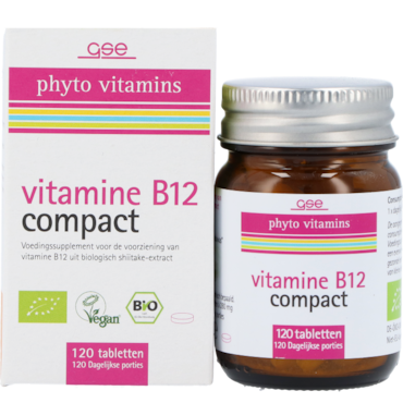 GSE Vitamine B12 Compact (120 tabletten) image 2