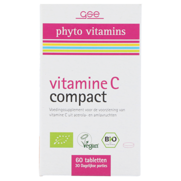 GSE Vitamine C Compact (60 tabletten) image 1