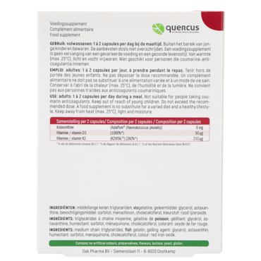 Quercus AstaPure® K2 (60 capsules) image 3