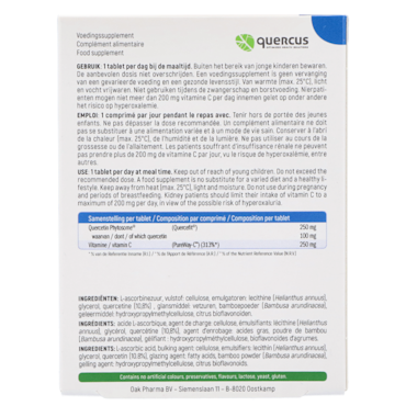 Quercus QuerCetin (60 tabletten) image 3