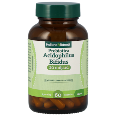 Holland & Barrett Probiotica Acidophilus Bifidus 20 mld - 60 capsules image 1