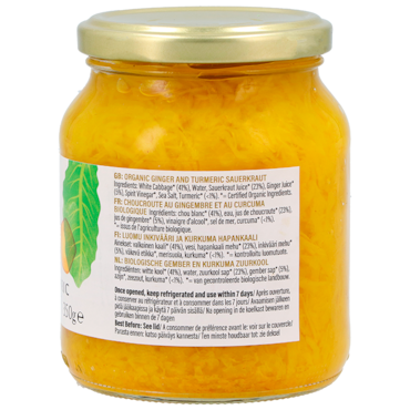 Biona Golden Turmeric Zuurkool - 350g image 2