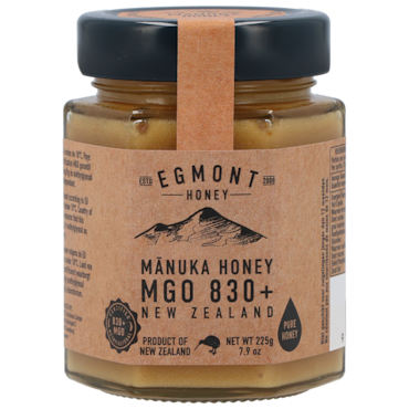 Egmont Honey Manuka Honey Monofloral MGO 830+ - 225g image 1