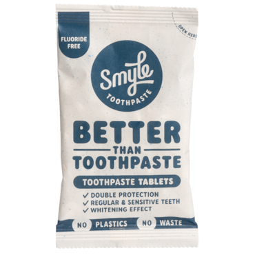 Smyle Toothpaste Tabs Fluoridevrij Refill - 65 tabletten image 1