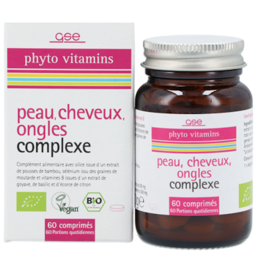 GSE Peau Cheveux Ongles Complex (60 comprimés) image 2