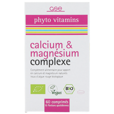 GSE Calcium & Magnesium Complex (60 tabletten) image 1