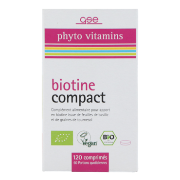 GSE Biotine Compact (120 tabletten) image 1