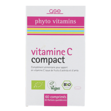 GSE Vitamine C Compact (60 comprimés) image 1