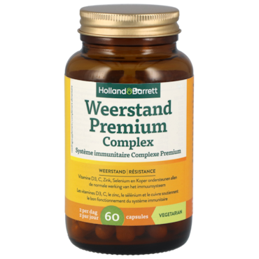 Holland & Barrett Weerstand Premium Complex - 60 capsules image 1