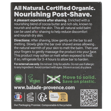 Balade en Provence Nourishing Post-Shave Solid Balm - 32g image 3