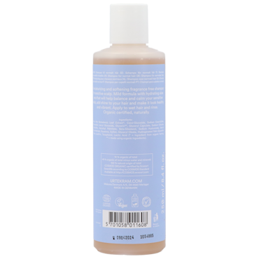 Urtekram Sensitive Scalp Shampoo - 250ml image 2