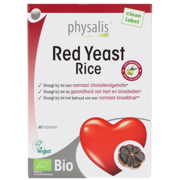 Physalis Red Yeast Rice Bio - 60 tabletten image 1