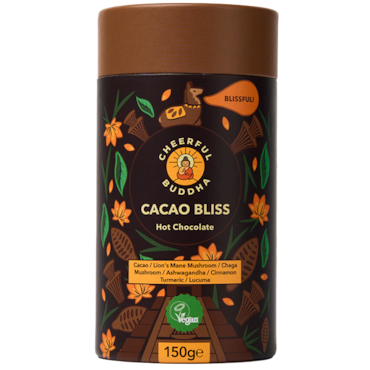 Cheerful Buddha Cacao Bliss Mushroom Hot Chocolate - 150g image 1