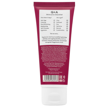 Q+A Hyaluronic Acid Daily Moisturiser - 75ml image 2