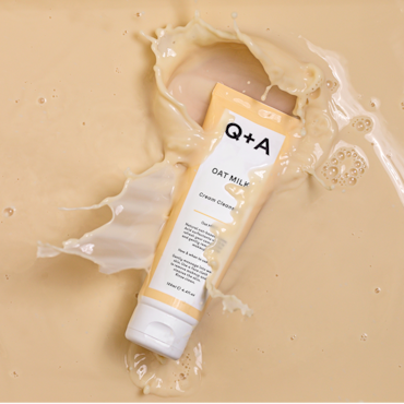 Q+A Oat Milk Cream Cleanser - 125ml image 3