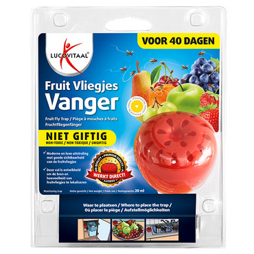Lucovitaal Fruitvliegjes Vanger - 1 stuk