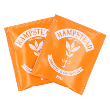 Hampstead Tea Tumeric & Cinnamon - 20 theezakjes image 2