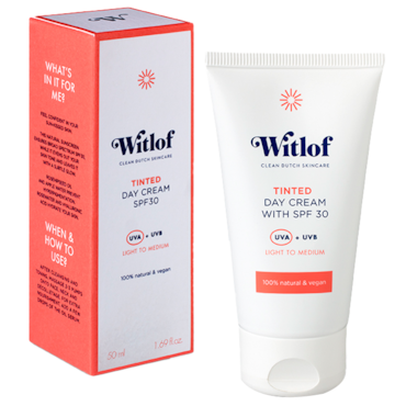 Witlof Skincare Tinted Day Cream SPF30 - 50ml image 1