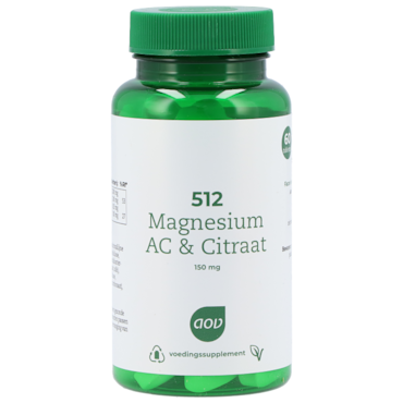 AOV 512 Magnesium AC Citraat - 60 Tabletten image 1