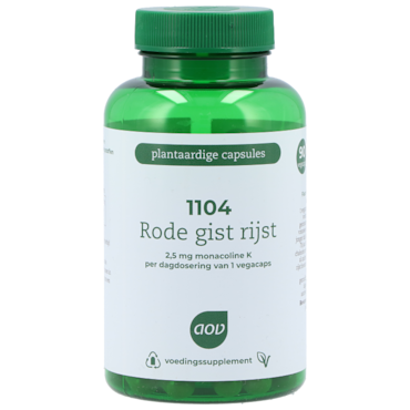 AOV 1104 Rode Gist Rijst - 90 Capsules image 1