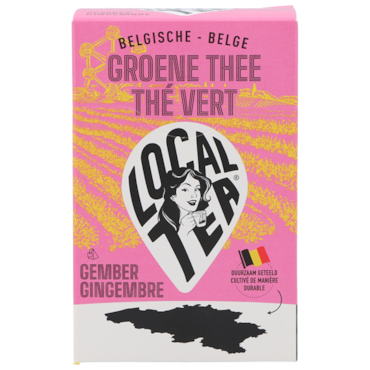 LocalTea Groene Thee Gember (10 piramidezakjes) image 1