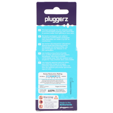 Pluggerz Swim Earplugs - 1 set image 3