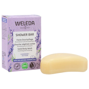 Weleda Shower Bar Lavendel + Vetiver - 75g image 2